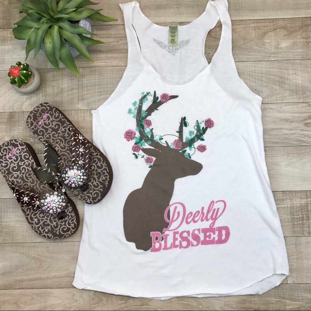 ATX mafia deerly blessed tank size L